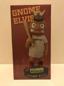 Gnome Elvis Bobblehead 2017 Kenosha Kingfish New In Box Perfect L@@K !! - Picture 1 of 4