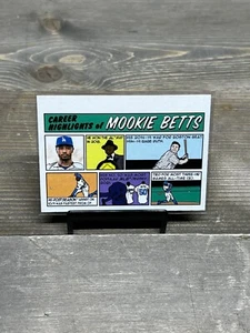 2022 Topps Heritage Mookie Betts Comic Career Highlights #73TC-8 - Bild 1 von 2