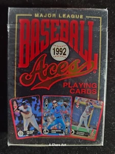 1992 Major League Baseball MLB Aces Playing Cards NEW - SEALED! T5756 - Picture 1 of 6