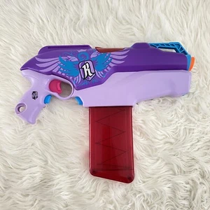 NERF Rebelle Secrets & Spies Rapid Red Blaster w/ Clip Magazine Tested & Working - Picture 1 of 10
