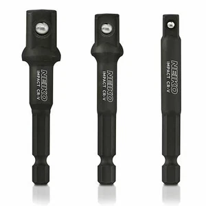 Neiko Socket Adapter Set, 3Piece Combo | 1/4, 3/8/, 1/2" - Picture 1 of 6