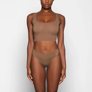 SKIMS Naked Thong - Carob - Picture 1 of 5