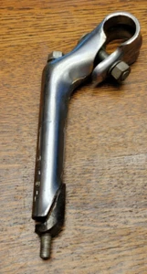 Vintage Bicycle Bike Gooseneck Chrome Sears 14 - Picture 1 of 6