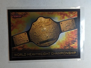 2008 Topps WWE Slam - World Heavyweight Championship - FOIL - LP - Picture 1 of 1