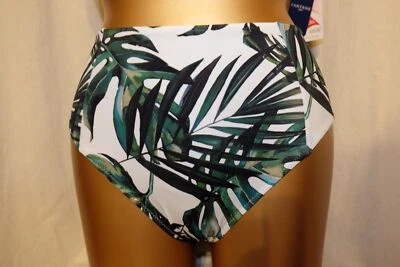 FANTASIE hoher Badeslip High waist Bikini-Slip PALM VALLEY 6767 fern Print NEU - Bild 1 von 2