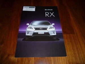 Lexus RX Prospekt 11/2012 Thailand - Bild 1 von 1