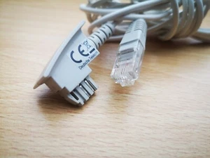 Telekom TAE-F (M) - RJ-45 (M) 4,2 m Telefonkabel zum Router Grau - Bild 1 von 4