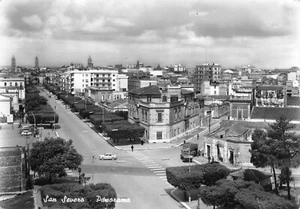 AL7-80A) SAN SEVERO PANORAMA VIAGGIATA FOGGIA - Imagen 1 de 2