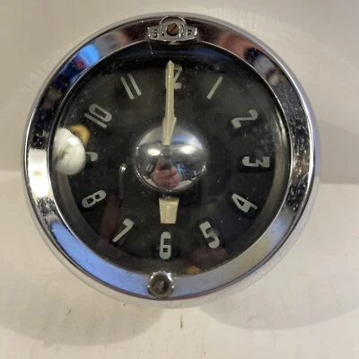 RELOJ SALPICADERO Jaeger Pontiac, Mid 50’s, Streamliner Chieftain + Foto 1 de 4