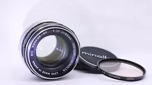 [FAST NEUWERTIG] MINOLTA MC ROKKOR-PF 55 mm F/1.7 MF Standardobjektiv aus Japan #50137 - Bild 1 von 9