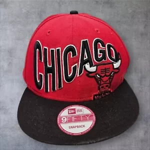 New Era 9Fifty NBA Chicago Bulls Snapback Throwback Hat Cap Unisex Adult - Picture 1 of 12
