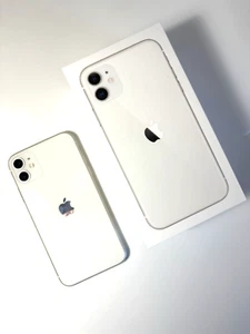 🟠Apple iPhone 11 - 64GB BIAŁY ODBLOKOWANY NIESKAZITELNY STAN! - Zdjęcie 1 z 8