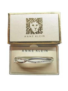 ANNE KLEIN Women's Boxed Silver Bracelet - Picture 1 of 2