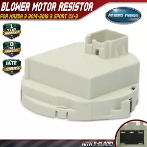 Heater Blower Motor Resistor for Mazda 3 2014-2018 6 2016-2020 3 Sport 2014-2018 - Picture 1 of 9