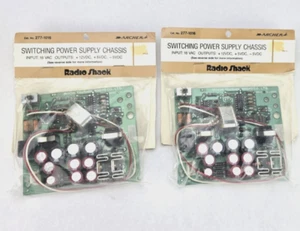 PAIR of Radio Shack Cat # 277-1016 Switching Power Supply Chassis New Sealed - Picture 1 of 3