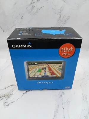 Garmin Nuvi 205W Car Auto GPS Navigation w/ Accessories (NO SIMS CARD) - Image 1 of 4