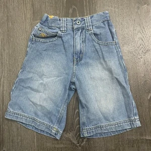Timberland Boys Jean Shorts Denim Light Wash Size Fits like 4 - Picture 1 of 4