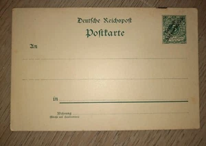Deutsch Südwest DSWA Ganzsache 5 Pfennig Postkarte ungelaufen - Bild 1 von 1