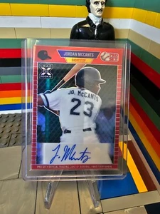 2021 Leaf Pro Set Metal 1989 Base Auto Jordan McCants #PA-JM2 Auto - Bild 1 von 2