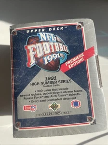 1991 Upper Deck Football High Numbers Sealed Set - Favre RC! - Bild 1 von 3