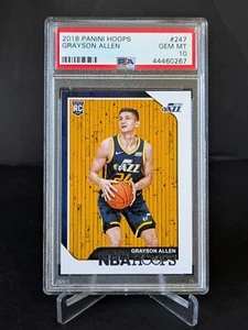2018-19 Panini NBA Hoops Normal Back Variant Grayson Allen #247 Rookie RC PSA 10 - Bild 1 von 1