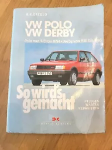 VW Polo, VW Derby 09/81 - 08/94 REPARATURANLEITUNG - Bild 1 von 3