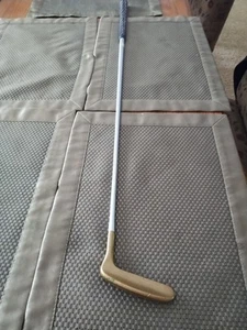 Titleist Bulls Eye M5C Heel Flange Offset Putter 35" Long ,golf pride grip - Picture 1 of 6