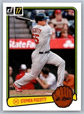 Donruss #RV-33 2017 Stephen Piscotty Retro Variations 1983 Foto 1 de 2