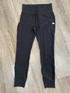 Vuori Daily Leggings High Rise Black Medium Pull On VW323 - Picture 1 of 8