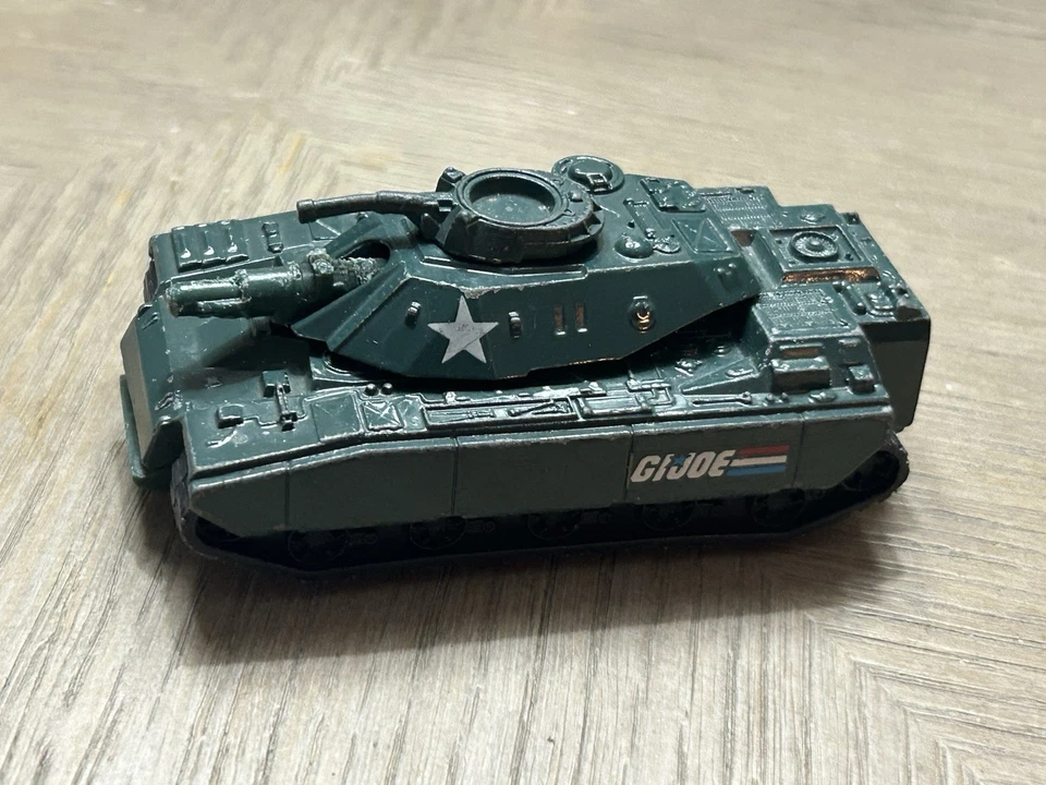 VINTAGE 1983 DIE CAST G.I.JOE MOBAT BATTLE TANK HASBRO - Image 1 of 4