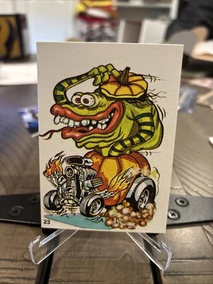 ODD RODS Donruss sticker #23 related Odder Fantastic 1969-1973 NM Free Shipping - Image 1 of 4