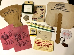 Vtg Nevada MO Missouri Lot ~ 15 Advertising Pieces ~ Variety from 1940s - 80s - Bild 1 von 9