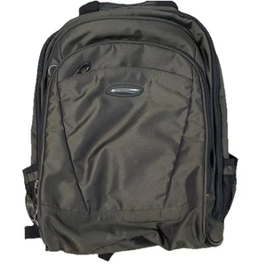 BRIGGS & RILEY khaki green men medium backpack travel work TD-331-8 - Picture 1 of 10
