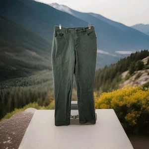 Gloria Vanderbilt Missy kurze grüne Denim Jeans Damen 8 29 x 28 - Bild 1 von 13