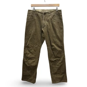 Kuhl Easy RYDR Pants Mens 34x30 Brown Green Vintage Patina Dye Hiking Outdoor - Picture 1 of 17