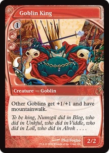 MTG Goblin King  - Mystery Booster 2 #191 - Picture 1 of 1
