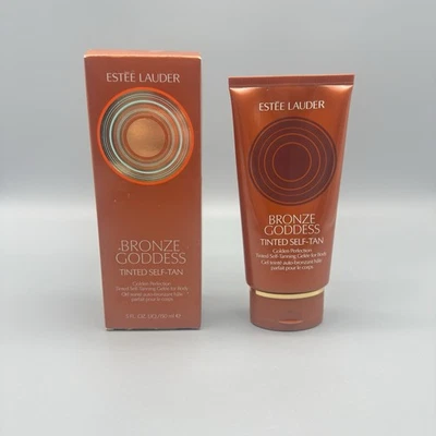 Gelaea autobronceadora tintada Diosa Estee Lauder para cuerpo 5 FL OZ nueva en caja Foto 1 de 3