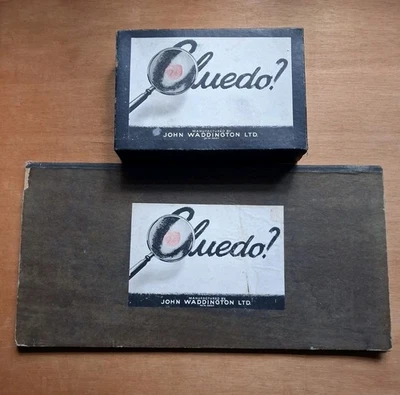 *RARE* First Edition/ Fingerprint Cluedo 1940s - Fully Complete - Image 1 of 4