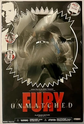 WWE UNMATCHED FURY PLATINUM EDITION SERIES 3 JEFF HARDY FIGURE FAST SHIPPING  - Image 1 of 4