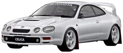 Ignition Model 1/18 Toyota Celica GT-FOUR ST205 White Finished TK.Company Japan - Image 1 of 3