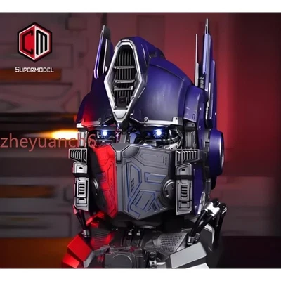 Killerbody Wearable Optimus Prime Helmet Mask Sound Effects Touch Cosplay Props - Image 1 of 4