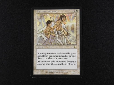 Reverent Mantra HP/DMG [Mercadian Masques] Indents Mtg Magic Free Tracking! - Image 1 of 4