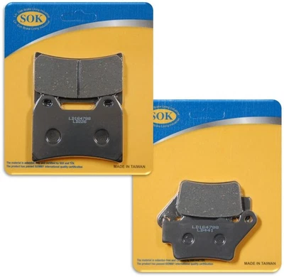 Pastillas de freno delanteras y traseras para KTM 640 Duke II 2001-2006 640Duke2 Foto 1 de 3