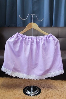 #E13 Estilo Vintage 2XL/ElásticoW.22-42" Algodón Púrpura Medio Deslizamiento Encaje Longitud14" Foto 1 de 4