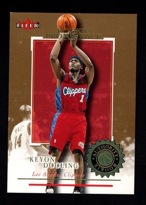 Fleer Authority Prominence 125/75 #127 Keyon Dooling LA Clippers 2000-01/75 Foto 1 de 2