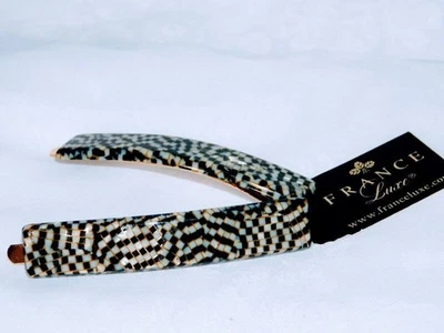 PAR MOD BOBBIES FRANCIA LUXE clips franceses en alambre de oro 2 ópera plata Foto 1 de 3