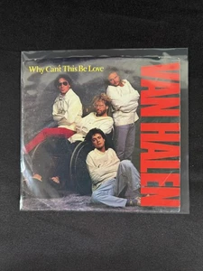 Van Halen ~ Why Can't This Be Love/Get Up 45 1986 Warner Bros. w Pic Slev. VG/VG - Picture 1 of 8