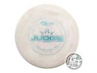 Used Dynamic Discs Classic Blend Judge 174G White Aqua Foil Putter Golf Disc