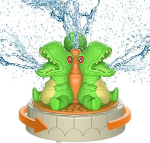 Water Sprinkler for Kids Outdoor Play 8-12 Dinosaur Spray Water Toys Attached... - Picture 1 of 19