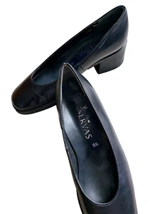 damen leder schuhe schwarz gr. 38.5 von SERVAS praktisch neu - Bild 1 von 3